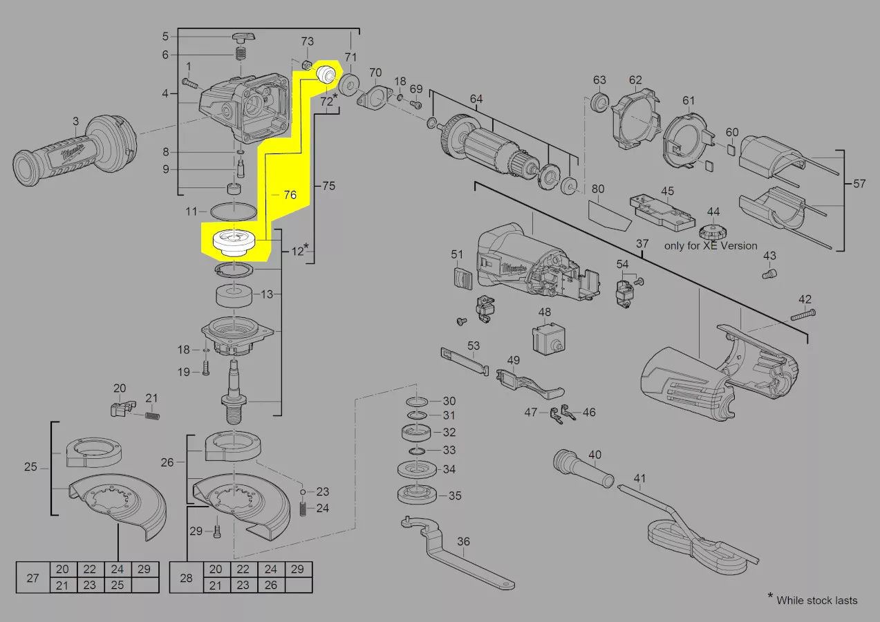 renvoi d\'angle réf. 4931453671 Milwaukee
